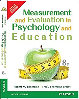 Measurement and Evaluation in Psychology & Education